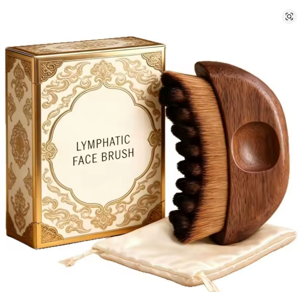 Lymphatic Face Brush packaging and product