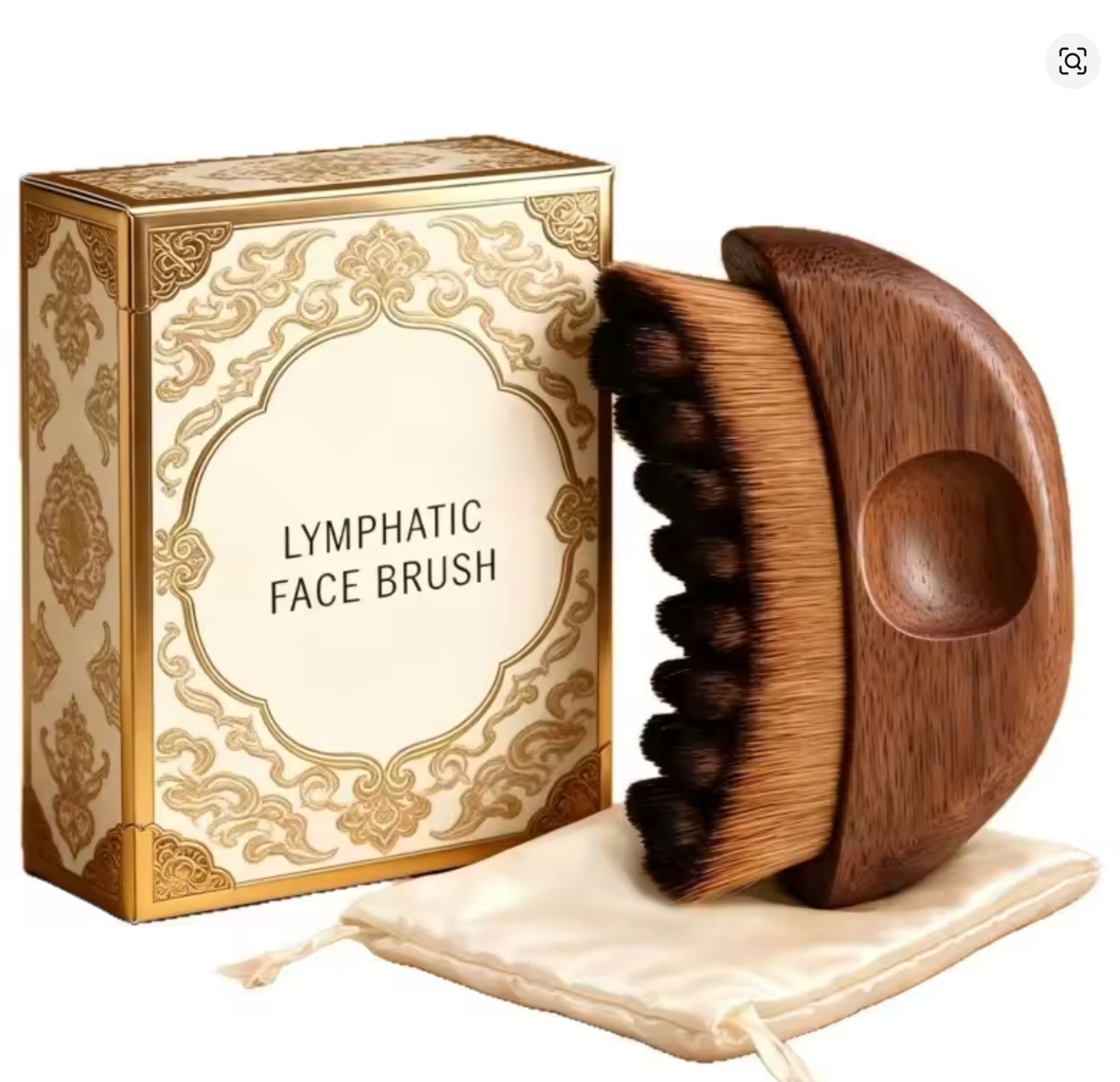 Lymphatic Face Brush packaging and product
